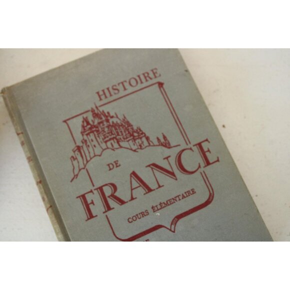 Vintage 1910s Book, Ernest Lavisse 'Histoire de France" Published by D.C Heath - Picture 4 of 10